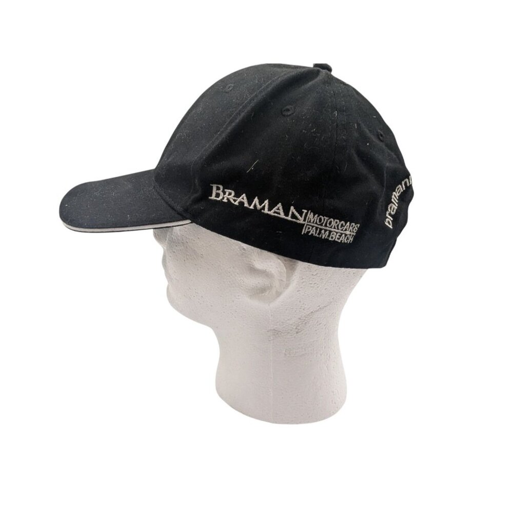 BMW Braman Motorcars Black Baseball Hat Adjustable - Picture 8 of 8